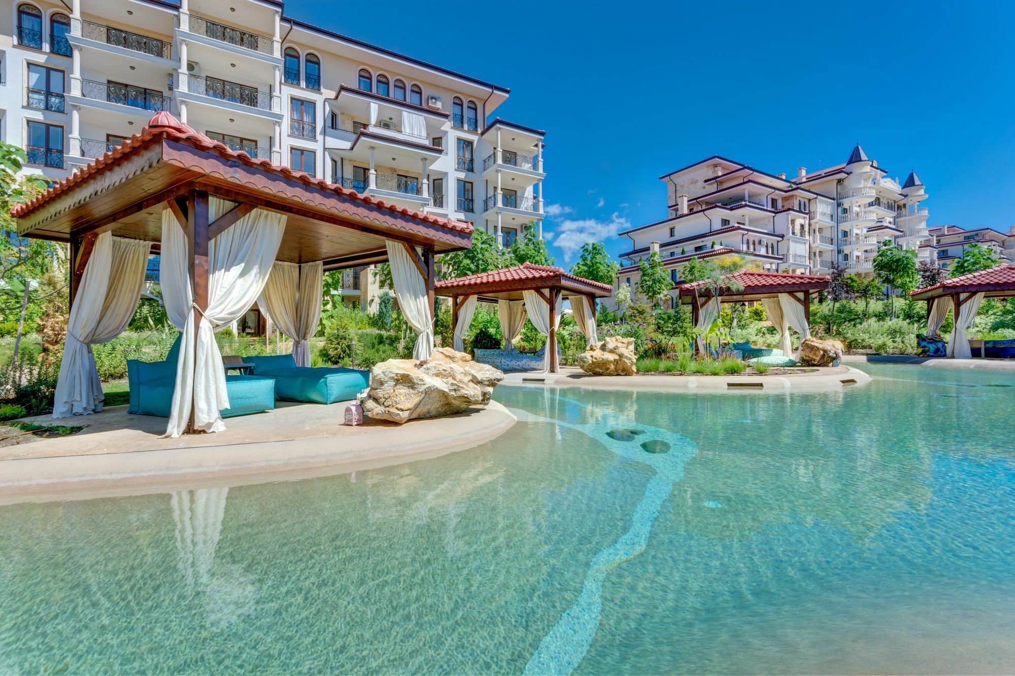 Apartments In Complex Poseidon Nesebar Exteriör bild