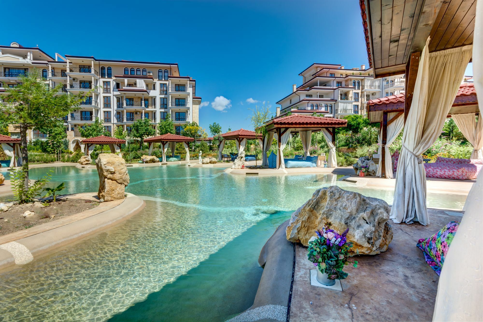 Apartments In Complex Poseidon Nesebar Exteriör bild